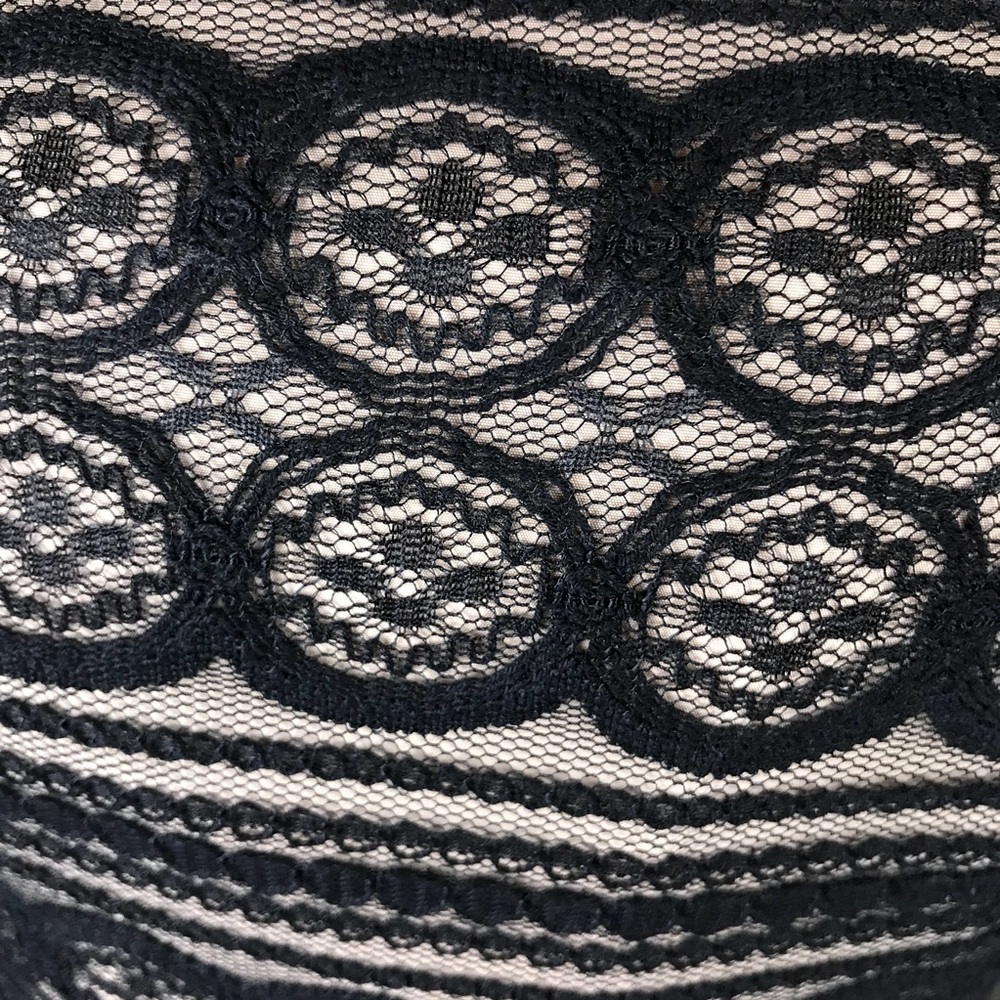 Ann Taylor LOFT Black Lace Dress Size 8P - Picture 4 of 6